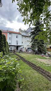 Rekonstrukce zahrady ve vnitrobloku Pardubice